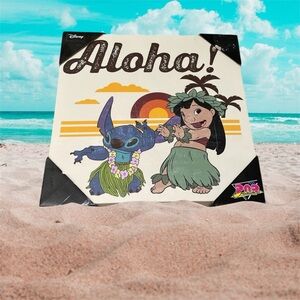 Disney stitch canvas